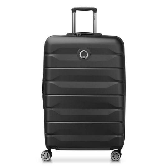 DELSEY | AIR ARMOUR SUITCASE - Expandable | HARD (Black)